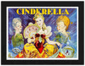 RP FRAME 00497 cinderella pantomime poster Advert A4 Photo Print