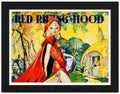 RP FRAME 00500 red riding hood pantomime poster Advert A4 Photo Print