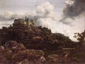 RUISDAEL Jacob Isaackszon van Bentheim Castle A4 Photo Print