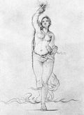 RUNGE Philipp Otto Study To The Morning A4 Photo Print