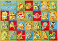 RW007 play alphabet poster wrap 2 Advert A4 Photo Print