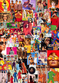 RW010 funky fashions poster wrap 3 Advert A4 Photo Print