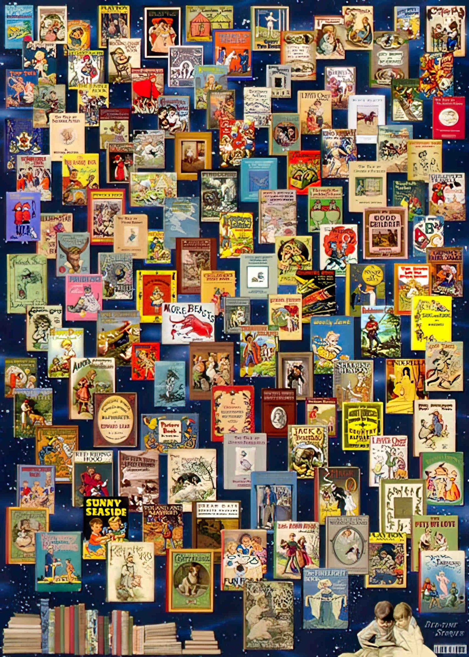 RW015 bedtime stories posterwrap 2 Advert A4 Photo Print