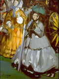 Racecourse Manet A4 Photo Print