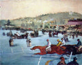 Races At The Bois De Boulogne Manet A4 Photo Print