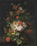 Rachel Ruysch flower still life 1715 Art A4 Photo Print