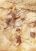 Rachkam Arthur Children By The Sea A4 Photo Print