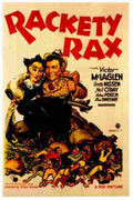 Rackety Rax 01  film star poster A4 Photo Print