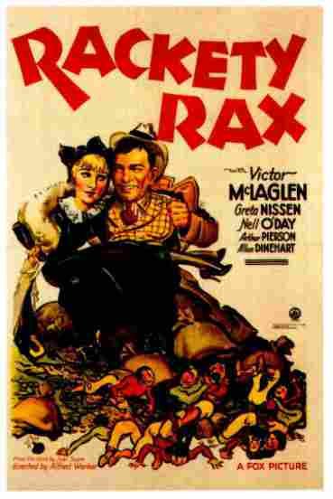 Rackety Rax 01  film star poster A4 Photo Print