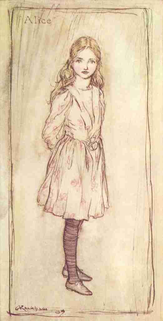 Rackham Arthur 1907 Alice A4 Photo Print