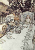 Rackham Arthur 1907 Mad Hatters tea party A4 Photo Print