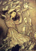 Rackham Arthur 1907 Playing cards A4 Photo Print