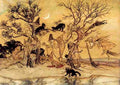 Rackham Arthur The Witches Sabbath A4 Photo Print