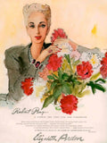 Radiant Poppy Nails 1940s Vintage Retro Advert Poster