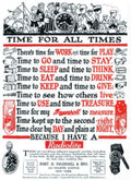 Radiolite Watches Time Vintage Retro Advert Poster A4 Photo Print