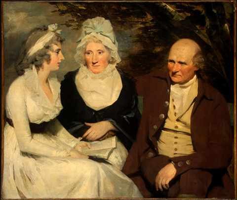 Raeburn Sir Henry John Johnstone Betty Johnstone And Miss Wedderburn A4 Photo Print