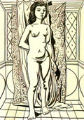 Rafael Zabaleta female nude 1 Art A4 Photo Print