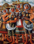 Rafael Zabaleta gleaners Art A4 Photo Print
