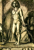 Rafael Zabaleta nude woman Art A4 Photo Print