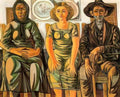 Rafael Zabaleta peasant family 1957 Art A4 Photo Print
