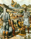 Rafael Zabaleta reapers in the age and ceres Art A4 Photo Print