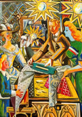 Rafael Zabaleta sideboard 1958 Art A4 Photo Print