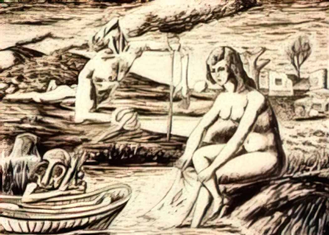 Rafael Zabaleta surrealistic dream Art A4 Photo Print