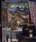 Rafael Zabaleta the camp gate Art A4 Photo Print