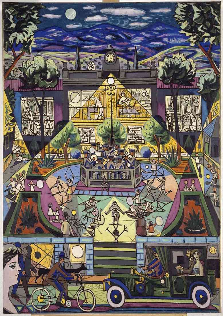 Rafael Zabaleta the quesada garden A4 Photo Print