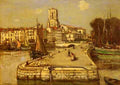 Rafaelli Jean Francois A Sunlit Port A4 Photo Print