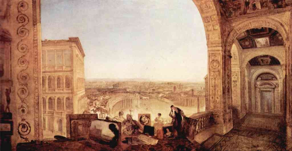 Raffaelli At The Vatican Joseph Mallord Turner A4 Photo Print