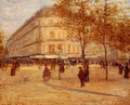 Raffaelli Jean Francois Place Du Theatre Francais Paris A4 Photo Print