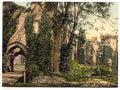 Raglan Castle II Vintage A4 Photo Print