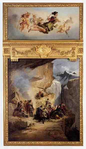 Rahoult Charles Diodore Allegory Of Autumn A4 Photo Print