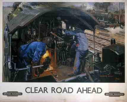 Rail Train Retro Vintage 13 Vintage Advert A4 Photo Print