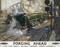 Rail Train Retro Vintage 17 Vintage Advert A4 Photo Print