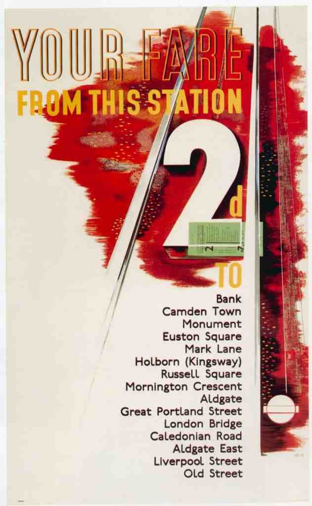 Rail Train Retro Vintage 1936 Your Fare Vintage Advert A4 Photo Print