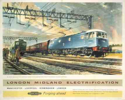 Rail Train Retro Vintage 22 Vintage Advert A4 Photo Print