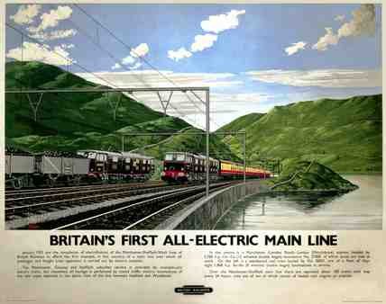 Rail Train Retro Vintage 23 Vintage Advert A4 Photo Print