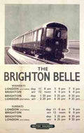 Rail Train Retro Vintage 26 Vintage Advert A4 Photo Print