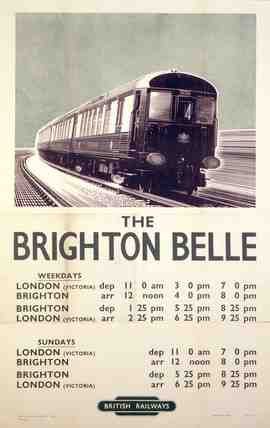 Rail Train Retro Vintage 26 Vintage Advert A4 Photo Print