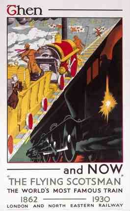 Rail Train Retro Vintage 31 Vintage Advert A4 Photo Print