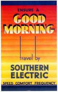 Rail Train Retro Vintage 41 Vintage Advert A4 Photo Print
