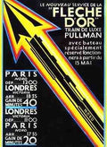 Rail Train Retro Vintage 47 Vintage Advert A4 Photo Print