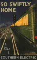Rail Train Retro Vintage 50 Vintage Advert A4 Photo Print
