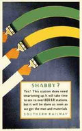 Rail Train Retro Vintage 51 Vintage Advert A4 Photo Print