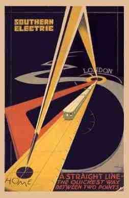 Rail Train Retro Vintage 53 Vintage Advert A4 Photo Print
