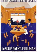 Rail Train Retro Vintage 55 Vintage Advert A4 Photo Print