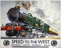 Rail Train Retro Vintage 6 Vintage Advert A4 Photo Print