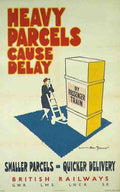 Rail Train Retro Vintage heavy Vintage Advert A4 Photo Print